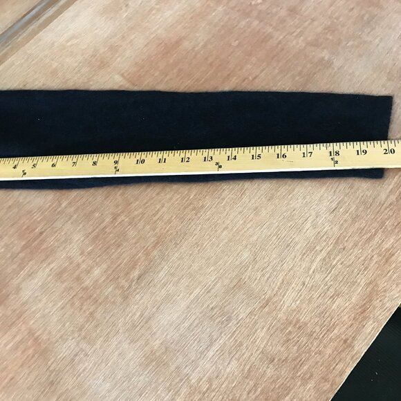 Reference Point Cropped Sweater Women L Black Lamb's Wool Angora Floral Cut Out - Picture 9 of 11